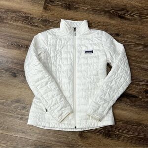 Patagonia White Nano Puff Jacket